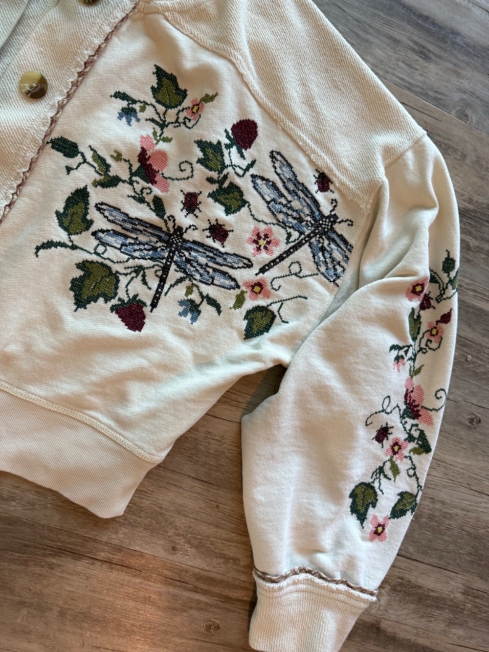Free People Marjorie Cardigan Sweatshirt - Picture 7 of 11